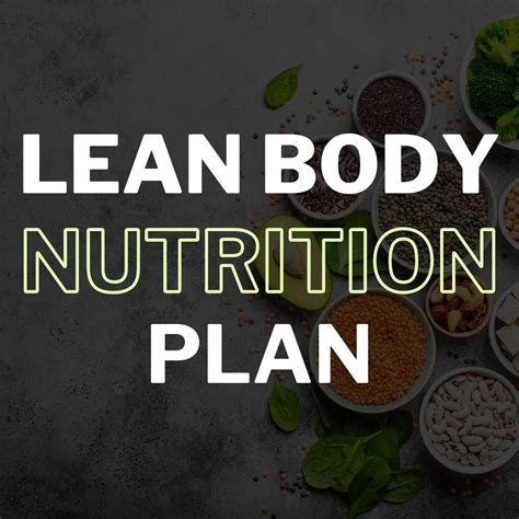 Lean Body - calories, carbs, nutrition