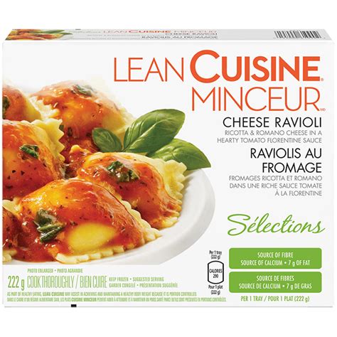 Lean Cafe Cheese Ravioli - calories, carbs, nutrition