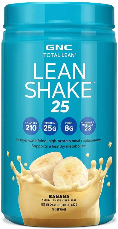 Lean Shake 25 - Banana - calories, carbs, nutrition