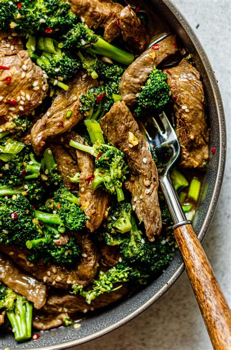 Lemon Beef & Broccoli Stir Fry - calories, carbs, nutrition