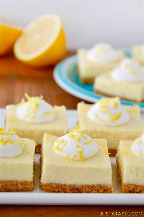 Lemon Cheesecake Bars - calories, carbs, nutrition