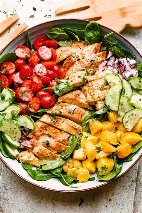 Lemon Chicken & Mango Salad Deli Filler - calories, carbs, nutrition