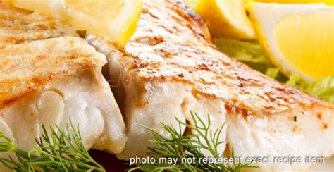 Lemon Dill Cod, Baked - calories, carbs, nutrition