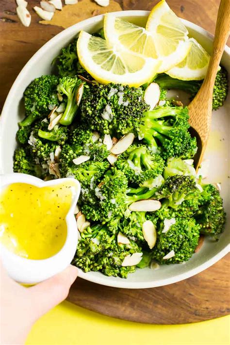 Lemon Garlic Broccoli - calories, carbs, nutrition