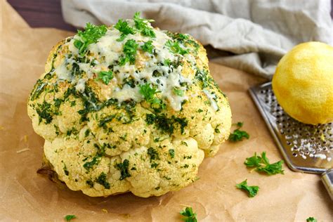 Lemon & Parsley Roasted Cauliflower (14455.0) - calories, carbs, nutrition