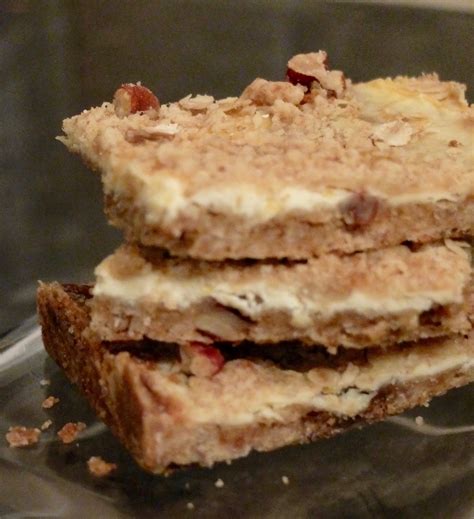 Lemon Pecan Bars - calories, carbs, nutrition