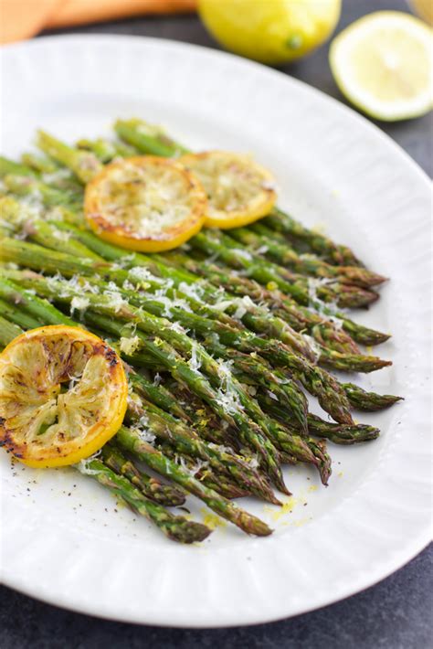 Lemon Roasted Asparagus 1 oz - calories, carbs, nutrition