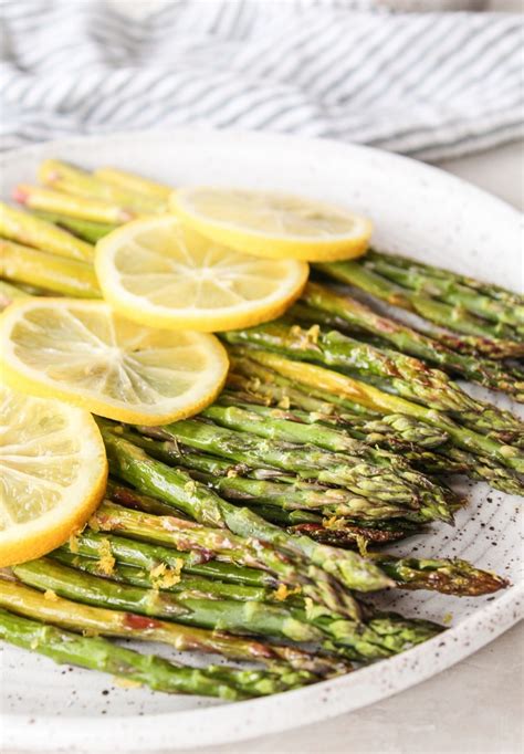 Lemon Roasted Asparagus - calories, carbs, nutrition