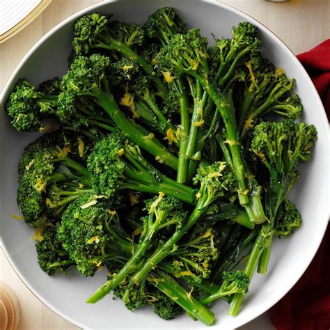 Lemon Scented Broccoli - calories, carbs, nutrition