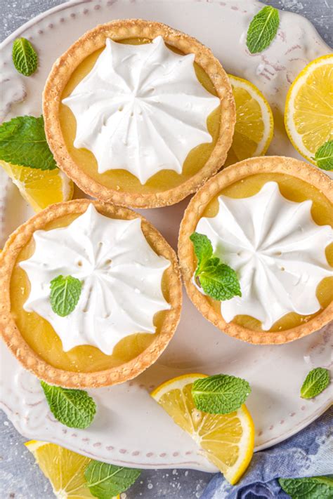 Lemon Tartlets - calories, carbs, nutrition