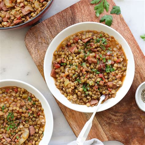 Lentil, Pea and Ham Soup - calories, carbs, nutrition