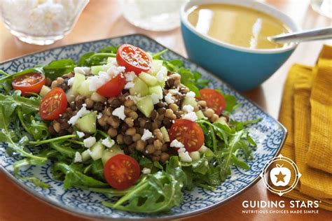 Lentils, Beans & Couscous w/Vinaigrette - calories, carbs, nutrition