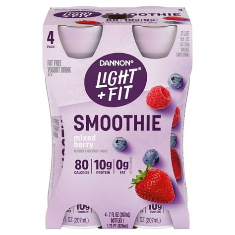 Light & Fit Smoothie - calories, carbs, nutrition