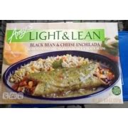 Light & Lean Black Bean & Cheese Enchilada - calories, carbs, nutrition