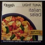 Light Tuna Italian Salad - calories, carbs, nutrition