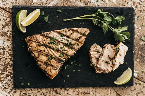 Lime-Cilantro Swordfish - calories, carbs, nutrition