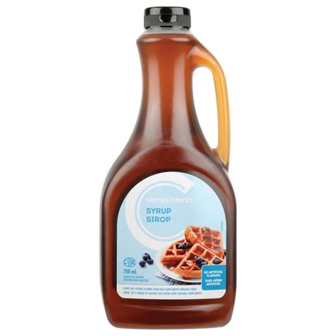 Lite Syrup - calories, carbs, nutrition