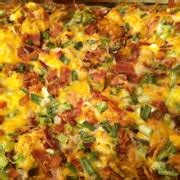 Loaded Potato and Buffalo Chicken Casserole - calories, carbs, nutrition