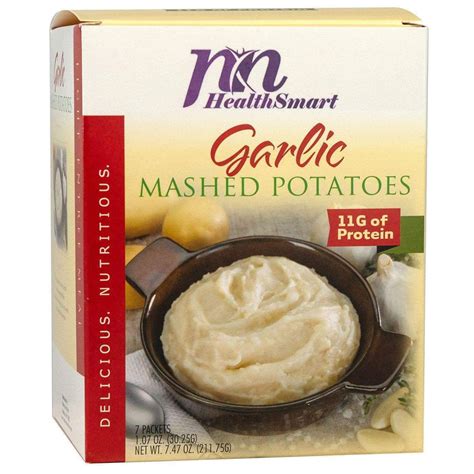 Low Fat Garlic Mashed Potatoes - calories, carbs, nutrition