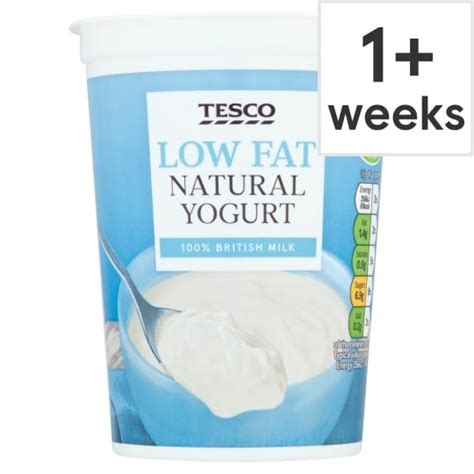 Low Fat Natural Yoghurt Pot - calories, carbs, nutrition