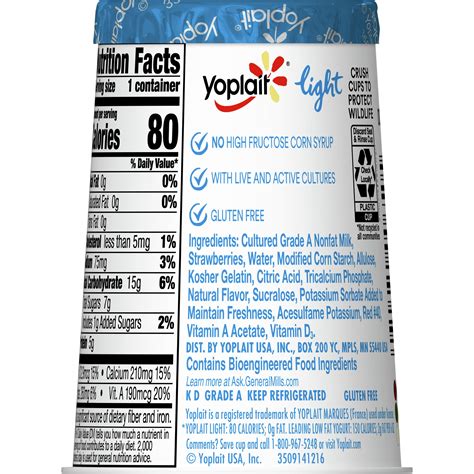 Low Fat Yogurt - calories, carbs, nutrition