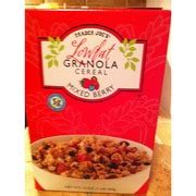 Lowfat Granola Cereal Mixed Berry - calories, carbs, nutrition