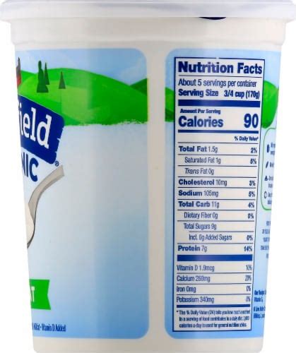 Lowfat Plain Yogurt - calories, carbs, nutrition