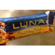 Luna Bar Honey Pretzel - calories, carbs, nutrition