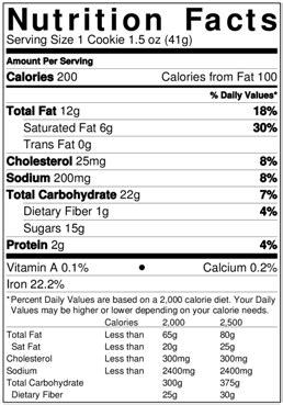 Macadamia White Chocolate Supreme Cookie - calories, carbs, nutrition