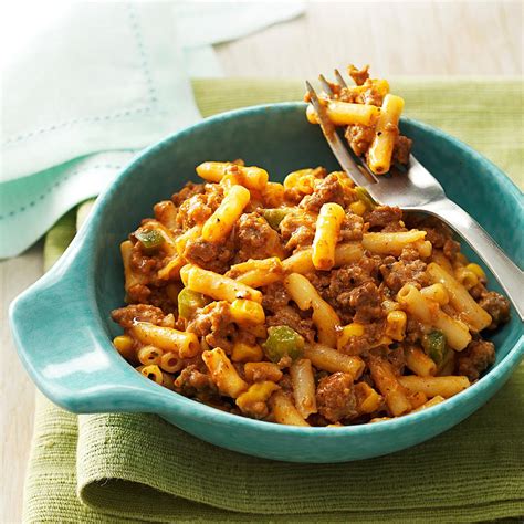 Macaroni & Cheese with Beef - calories, carbs, nutrition