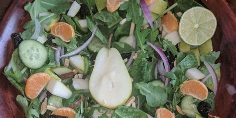 Mandarin Greens Salad - calories, carbs, nutrition