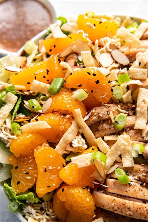 Mandarin Orange Chicken Salad - calories, carbs, nutrition