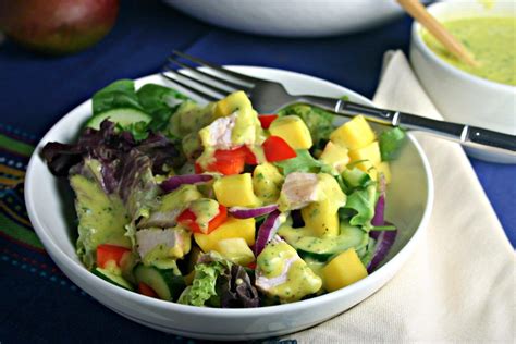 Mango Chicken Chop Salad - calories, carbs, nutrition