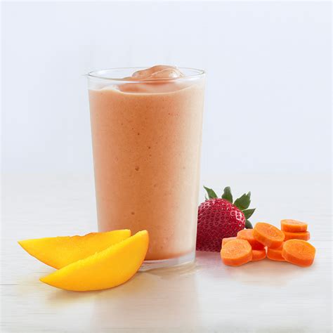 Mango Carrot Soy Smoothie (20 oz) - calories, carbs, nutrition