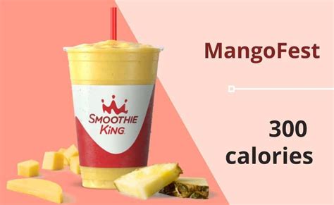 Mangofest Smoothie - calories, carbs, nutrition