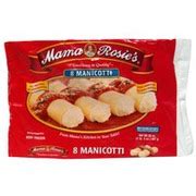 Manicotti - calories, carbs, nutrition