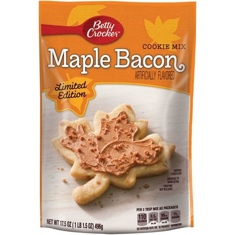 Maple Bacon Cookie - calories, carbs, nutrition