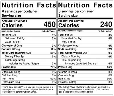 Maple Mustard Mayonaisse (78454.1) - calories, carbs, nutrition