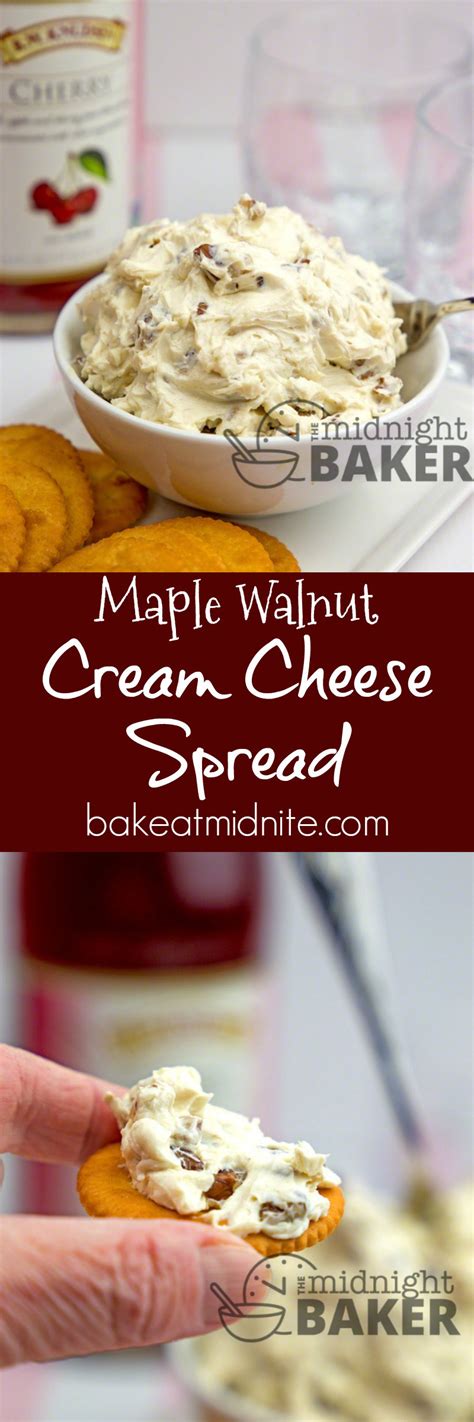 Maple Nut Cream Cheese - calories, carbs, nutrition