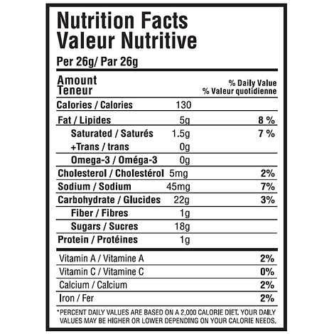 Maple Popcorn - calories, carbs, nutrition