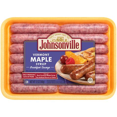 Maple Sausage Links - calories, carbs, nutrition