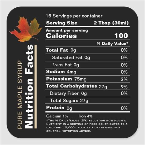 Maple Syrup (63429.0) - calories, carbs, nutrition