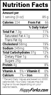 Marble Cake, White and Chocolate - calories, carbs, nutrition