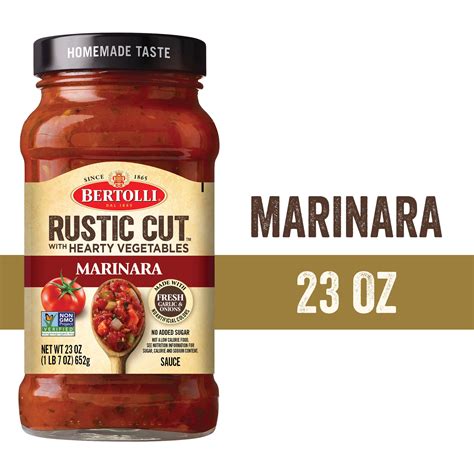 Marinara Sauce, Hearty - calories, carbs, nutrition