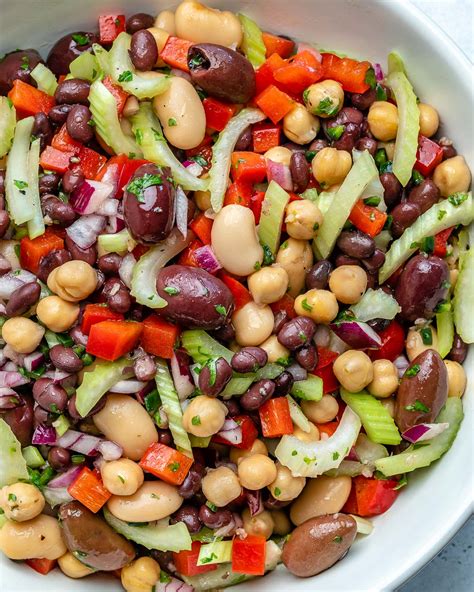 Marinated Bean Salad with Cumin - calories, carbs, nutrition