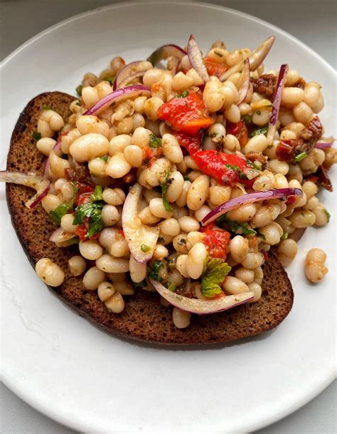 Marinated Bean Salad with Cumin, Vegetarian - calories, carbs, nutrition