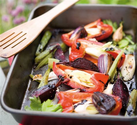 Marinated Roasted Vegetables - calories, carbs, nutrition