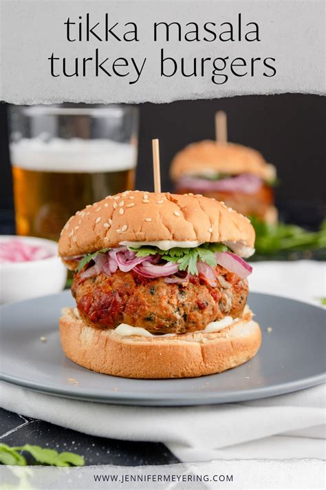 Masala Tikka Turkey Burger - calories, carbs, nutrition