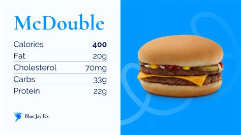 Mcdouble - calories, carbs, nutrition