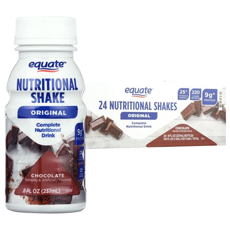 Meal Replacement Shake-Choc - calories, carbs, nutrition